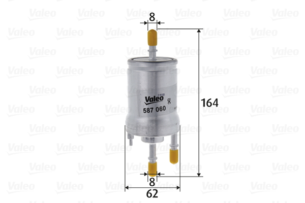 VALEO 587060 Filtro carburante